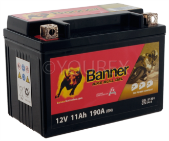 51201 - Batteri Banner MC 11Ah - Banner - Batterier Fordon