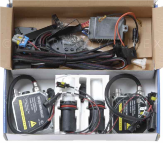 xenon9007 - Bi-Xenon 9004/7,12V-50W,4300K - Tillbehör/Förbrukningsmaterial - Xenon Konventerings Kit.