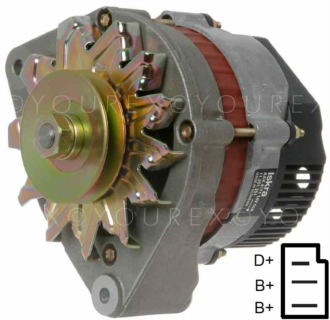 0120489720 - Alfa Romeo Gen.45A - Bosch Ersättning - Generatorer aggregat.