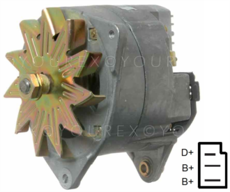 ����:��� - Generator 24V - Motorola/Valeo Ersättning - Generatorer aggregat.