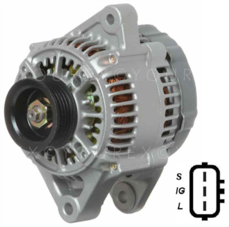 111579 - Toyota Corolla Gen. 12V-70A - Denso Ersättning - Generatorer aggregat.