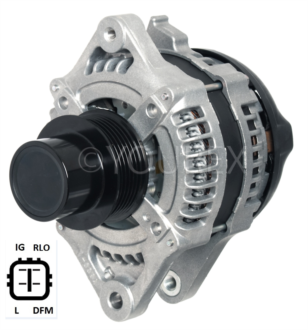 dan1017 - Toyota Yaris Gen. 12V-100A - Denso Ersättning - Generatorer aggregat.