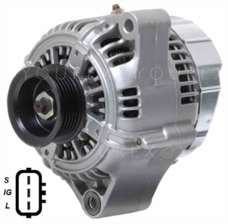 27060-50080 - Lexus LS 400 93> Gen. 12V-100A - Denso Ersättning - Generatorer aggregat.