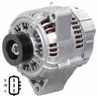 101211-7860 - Toyota Generator 12V-100A - Denso Ersättning - Generatorer aggregat.