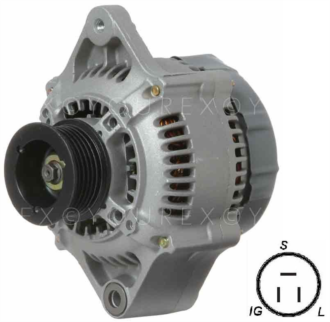 1002113321 - Toyota Camry 2.5 V6 Generator - Denso Ersättning - Generatorer aggregat.