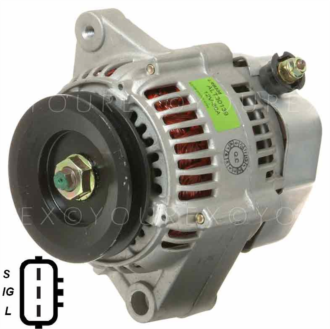 1012115130 - Toyota Carina Gen. 12V-80A - Denso Ersättning - Generatorer aggregat.