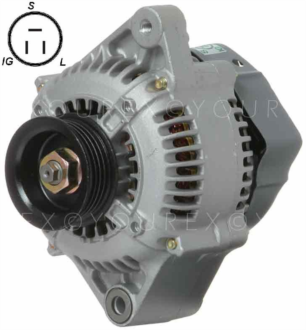 2706016082 - Toyota Generator 12V-70A - Denso Ersättning - Generatorer aggregat.