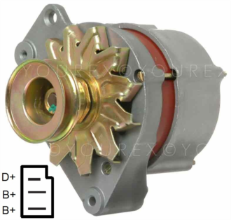 90-620-3376 - Audi/VW Gen. - Bosch Ersättning - Generatorer aggregat.