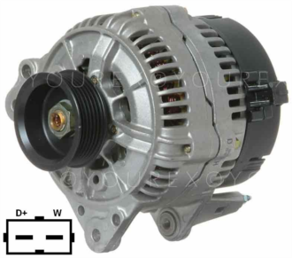 f032111898 - VW Generator 12V-120A - Bosch Ersättning - Generatorer aggregat.