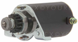 394807 - Briggs & S. Startmotor 16 kugg - United Technologies / Am.Bosch - Startmotorer aggregat.