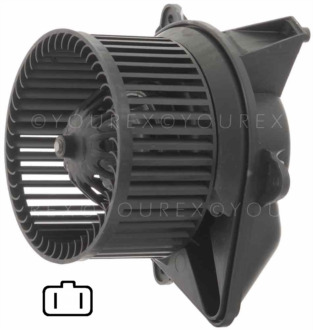 fi46722956 - Kupefläktm.Fiat/Punto II (AC) - Valeo Original - Kupefläktmotor Komplett