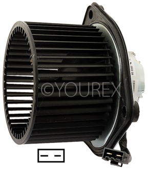 gm5049890 - Kupefläktm. passar Volvo 740 - Fan Motors manufactures - Kupefläktmotor Komplett