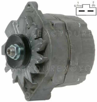 ����װ�ڹ� - Truck Gen. 12V-18/40A, 10si. - Delco Remy Ersättning - Generatorer aggregat.