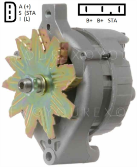 gl267 - Ford USA Gen. 12V-80A - Motorola/Valeo Ersättning - Generatorer aggregat.