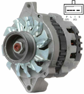 dr1101621 - Chevrolet/GMC Gen. 12V-105A - Delco Remy Ersättning - Generatorer aggregat.