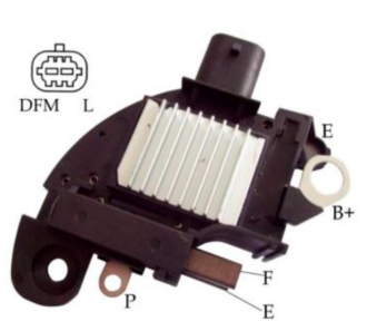 ms1266007240 - Regulator 14V Opel/Marelli - Marelli / Fiat Ersättning - Regulatorer